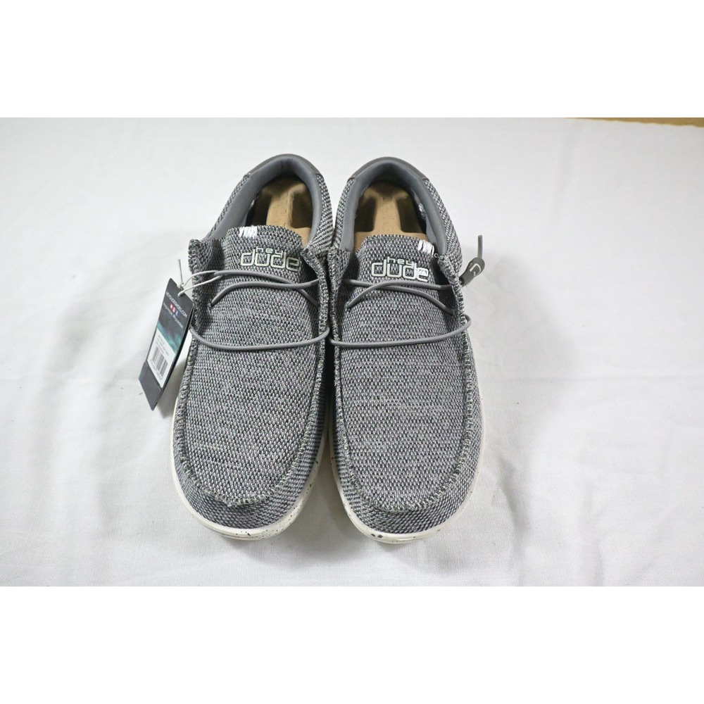 Hey Dude Wally Sox Airflow Charcoal Gray Slip On Shoes Men's US 11 NWT